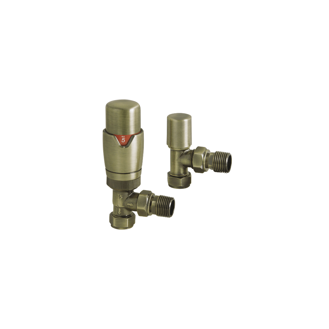 Hilltop Angled Radiator Valve