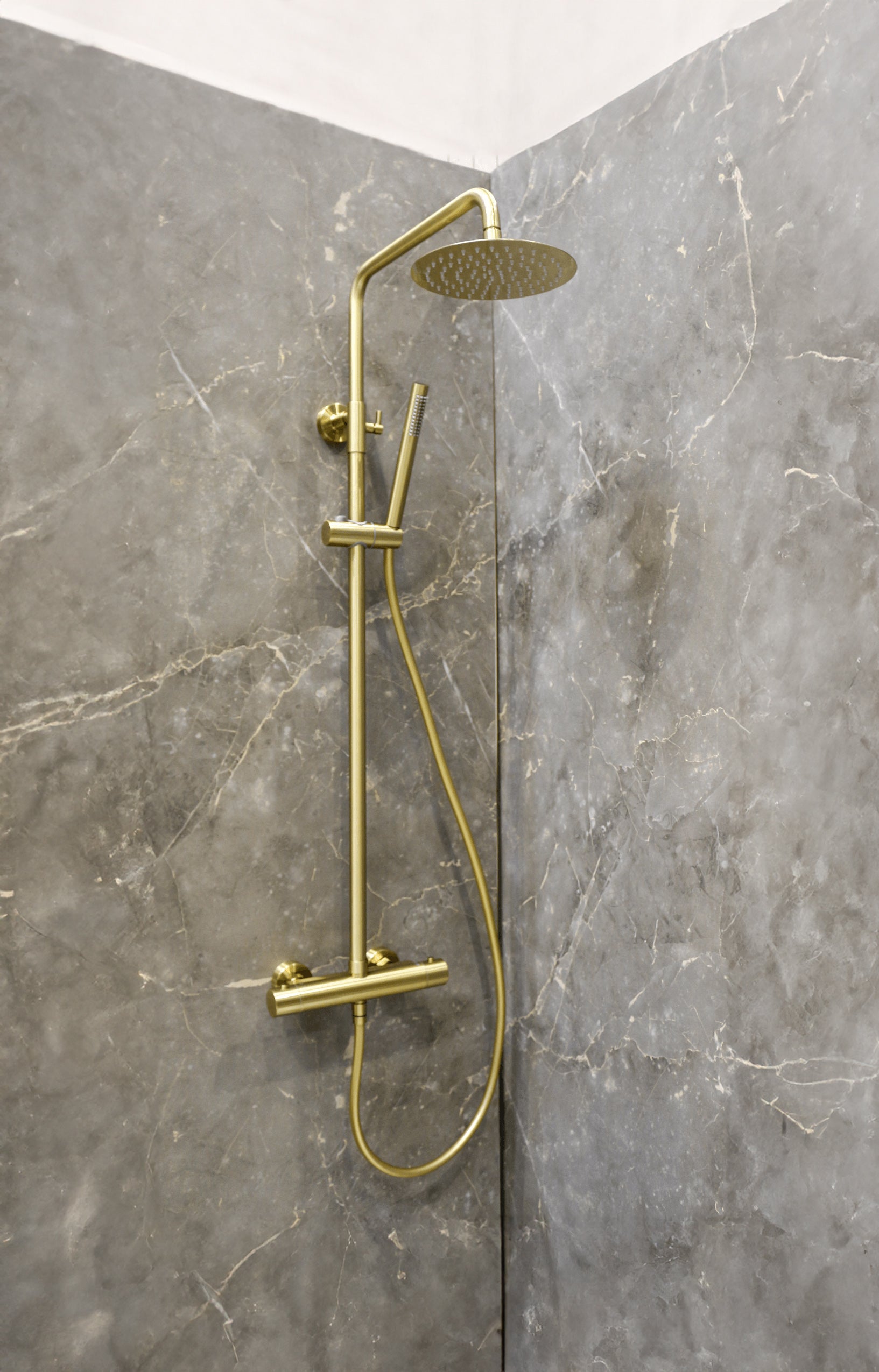 Kristen Pier Thermostatic Drench Shower Kit