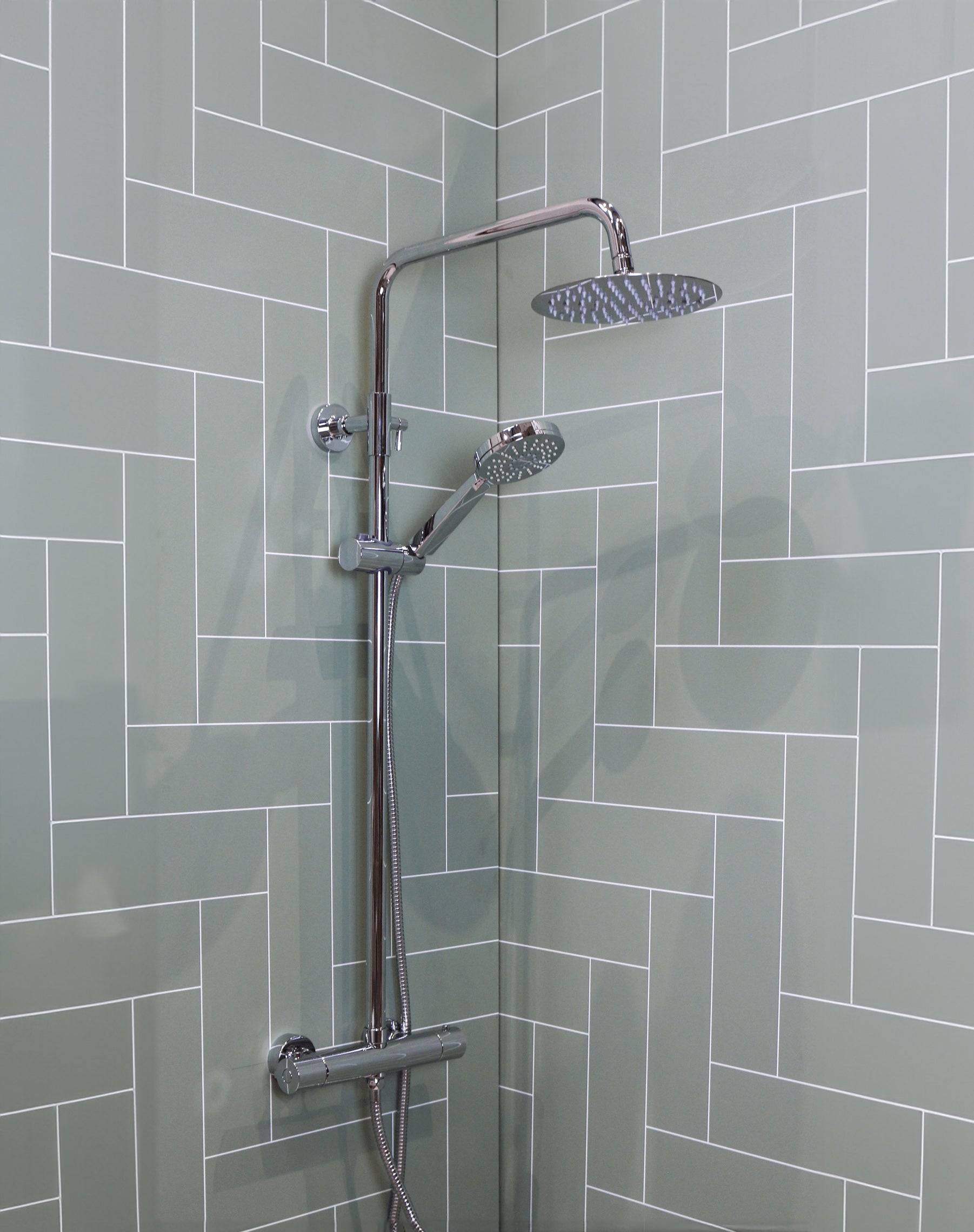 Kristen Pier Thermostatic Drench Shower Kit