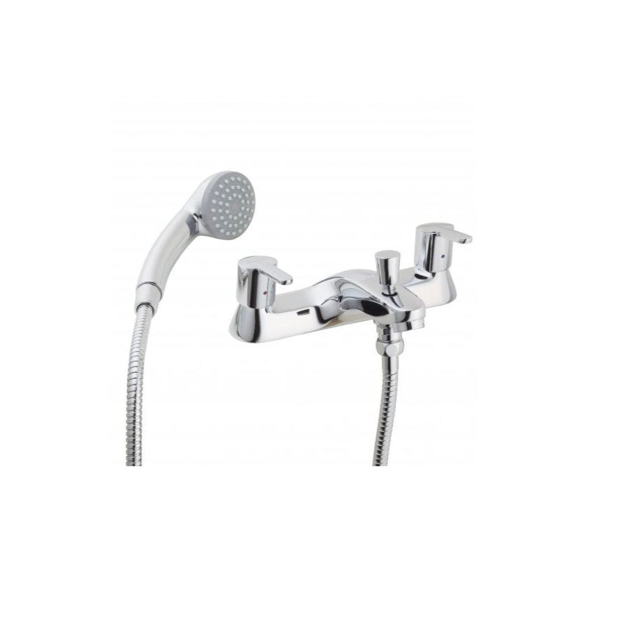 Westco Araya 2 Tap Hole Chrome Bath/ Shower Mixer