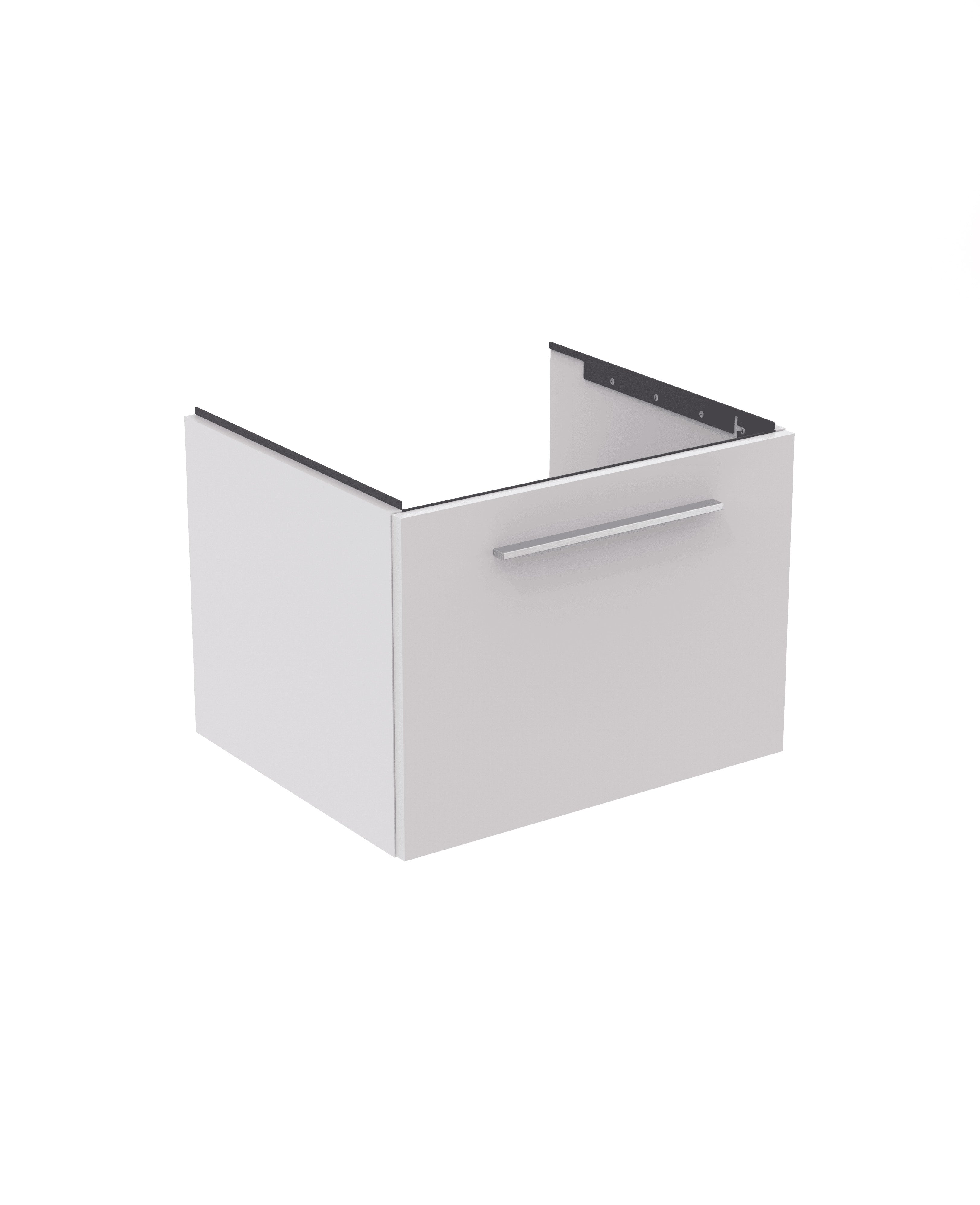 Bassetts Living Curve Vanity Basin, Vanity Unit & Handle