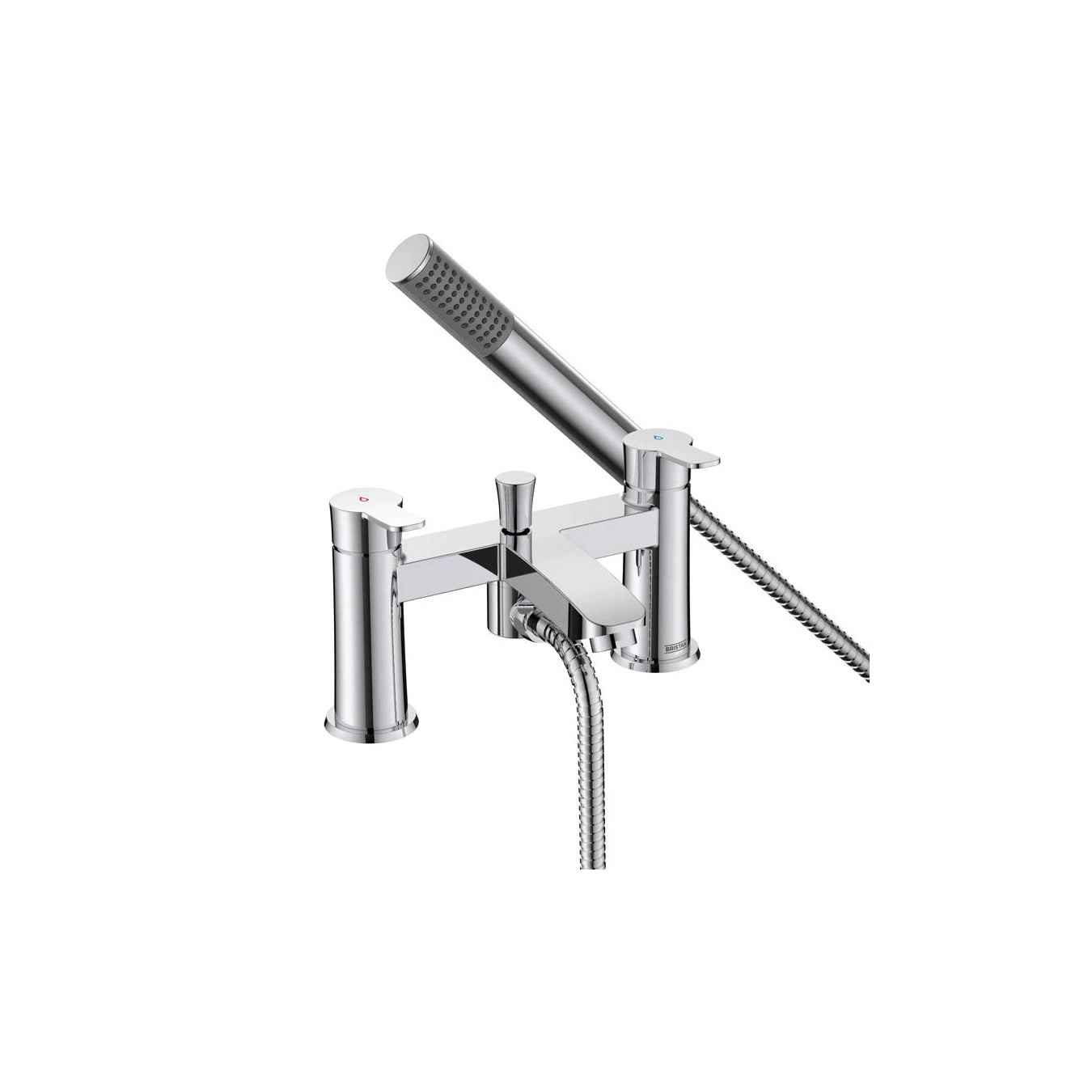 Bristan Appeal 2 Tap Hole Bath Shower Deck Mounted Mixer
