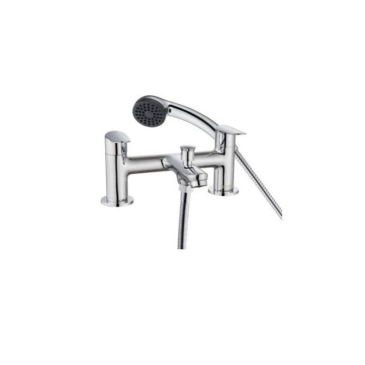 Bristan Opus Chrome 2 Tap Hole Deck Mounted Mixer
