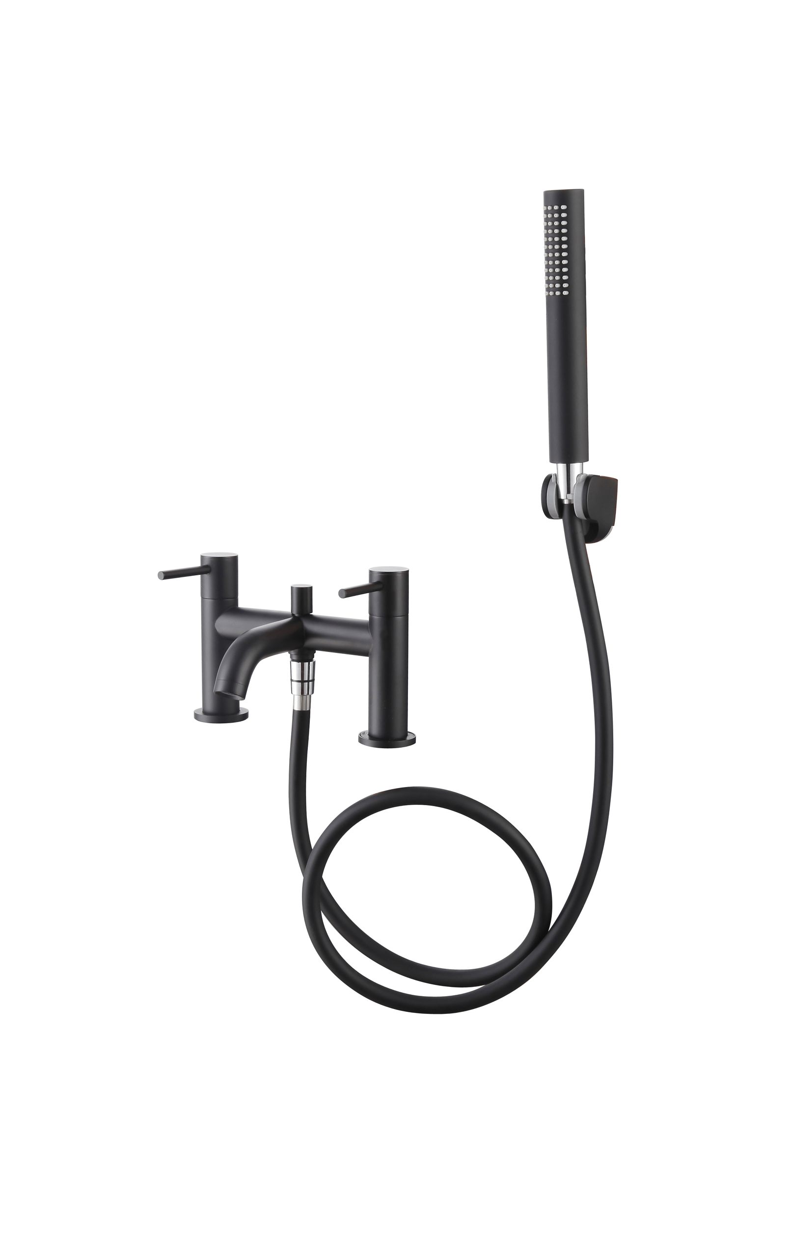 Kristen Pier 2 Tap Hole Deck Mounted Bath/Shower Mixer