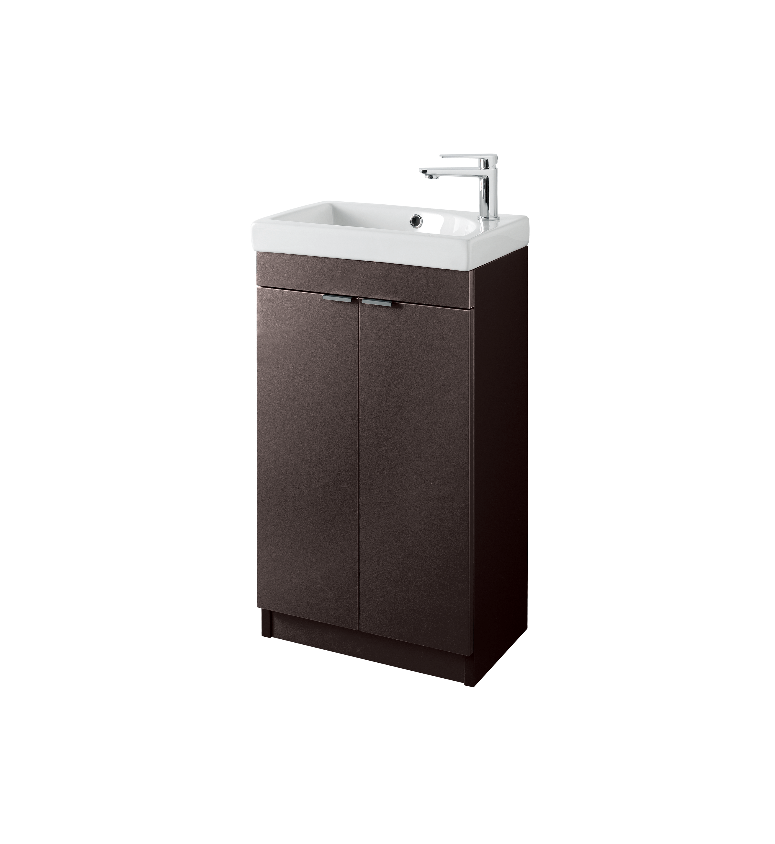 RT Large Faro Short Projection Standing Unit & 1 Tap Hole Ceramic Basin